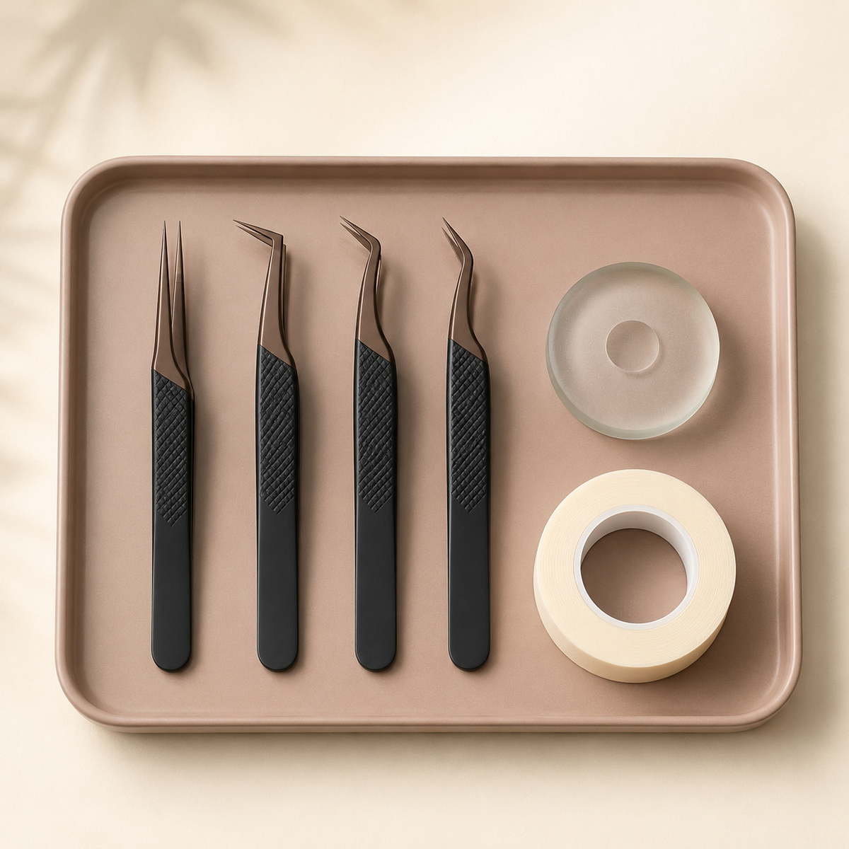Soft Reason precision lash tweezers and artist tools